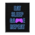 thumbnail image 1 of Stupell Industries Neon Gamer Lifestyle Typography Painting Black Floater Framed Art Print Wall Art, 25 x 31, 1 of 10
