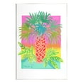 thumbnail image 1 of Stupell Industries Neon Palm Tree Botanicals Tropical Coastal Leaves Graphic Art Unframed Art Print Wall Art, Design by unknown, 1 of 5
