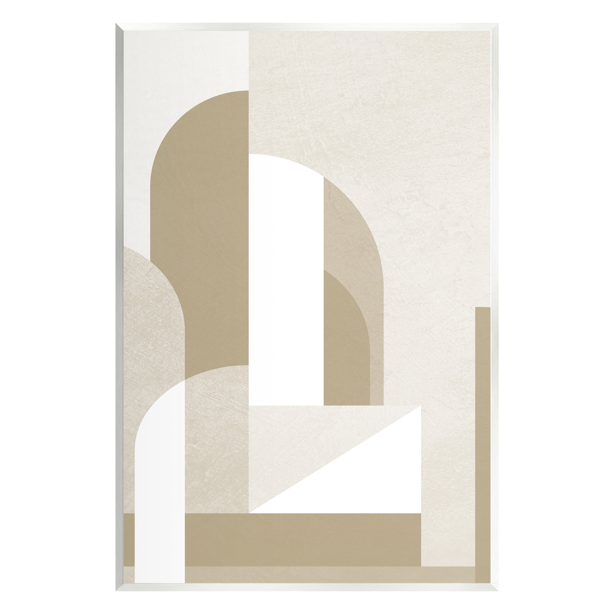 Stupell Industries Neutral Arches Architecture Abstract Painting Unframed Art Print Wall Art, 13 x 19