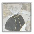 thumbnail image 1 of Stupell Industries Neutral Circular Line Abstraction Soft Layered Stones, 24 x 24, Design by June Erica Vess, 1 of 7