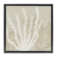 thumbnail image 1 of Stupell Industries Neutral Coral on Beige Animals Painting Black Floater Framed Canvas Art Print Wall Art, 25 x 25, 1 of 9