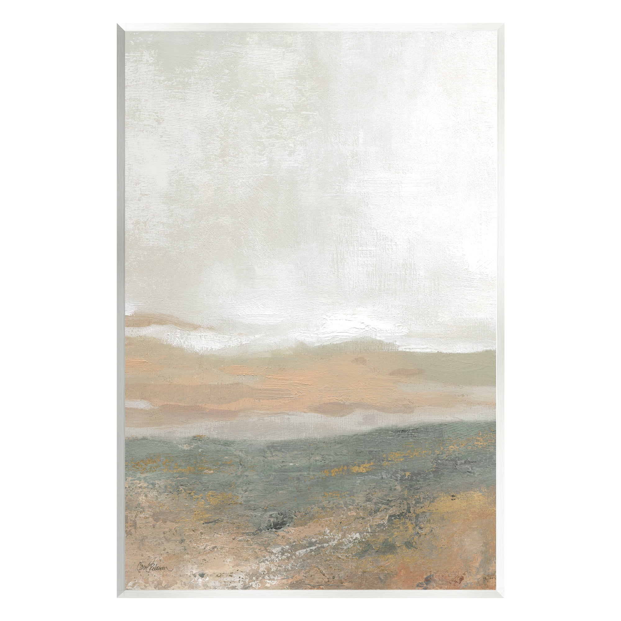 Stupell Industries Neutral Desert Abstraction Abstract Painting Unframed Art Print Wall Art, 10 x 15