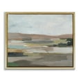 thumbnail image 1 of Stupell Industries Neutral Desert Hills Landscape & Nature Painting Gold Floater Framed Canvas Art Print Wall Art, 21 x 17, 1 of 10