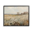 thumbnail image 1 of Stupell Industries Neutral Farmland Meadow Landscape Painting Black Framed Art Print Wall Art, 14 x 11, 1 of 9