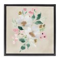 thumbnail image 1 of Stupell Industries Neutral Floral Beauty Botanical & Floral Painting Black Floater Framed Art Print Wall Art, 18 x 18, 1 of 10