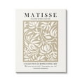 thumbnail image 1 of Stupell Industries Neutral Floral Foliage Pattern Historical Exhibition Text Canvas Wall Art, 30 x 40, Design by Ros Ruseva, 1 of 7