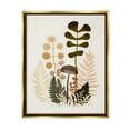 thumbnail image 1 of Stupell Industries Neutral Forest Botanicals Botanical & Floral Painting Gold Floater Framed Canvas Art Print Wall Art, 25 x 31, 1 of 10