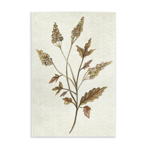 Stupell Industries Neutral Garden Botanics Botanical & Floral Painting Unframed Art Print Wall Art, 10 x 15
