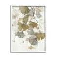 thumbnail image 1 of Stupell Industries Neutral Gingko Leaves Botanical & Floral Painting White Framed Art Print Wall Art, 11 x 14, 1 of 9