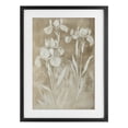 thumbnail image 1 of Stupell Industries Traditional Neutral Iris Botanical Study Black Framed Print Under Glass, 14 x 20, by Petals Prints Design, 1 of 8