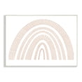 thumbnail image 1 of Stupell Industries Neutral Patterned Rainbow Arches Minimal Brown Beige Art for Kids Painting Unframed Art Print Wall Art, 13 x 19, 1 of 6