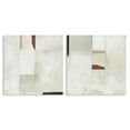 thumbnail image 1 of Stupell Industries Neutral Rectangles Mauve Effects Abstract Painting Wrapped Canvas Art Print Wall Art, 17 x 17, Set of 2, 1 of 8