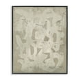 thumbnail image 1 of Stupell Industries Neutral Scribble Pattern Abstract Painting Black Framed Art Print Wall Art, 16 x 20, 1 of 10