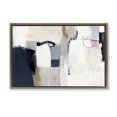 thumbnail image 1 of Stupell Industries Contemporary Neutral Tapestry Abstraction Brown Floating Frame Canvas Art, 31 x 21, by Irena Orlov, 1 of 8