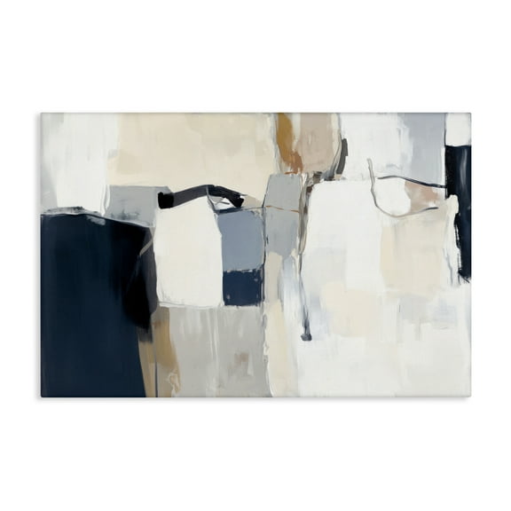 Stupell Industries Neutral Tapestry Abstraction Canvas Wall Art design by Irena Orlov, 16 x 24