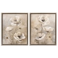 thumbnail image 1 of Stupell Industries Traditional Neutral Toned Flora Brown 2pc Floating Frame Art Set, 25 x 31 each, by Nina Blue, 1 of 8