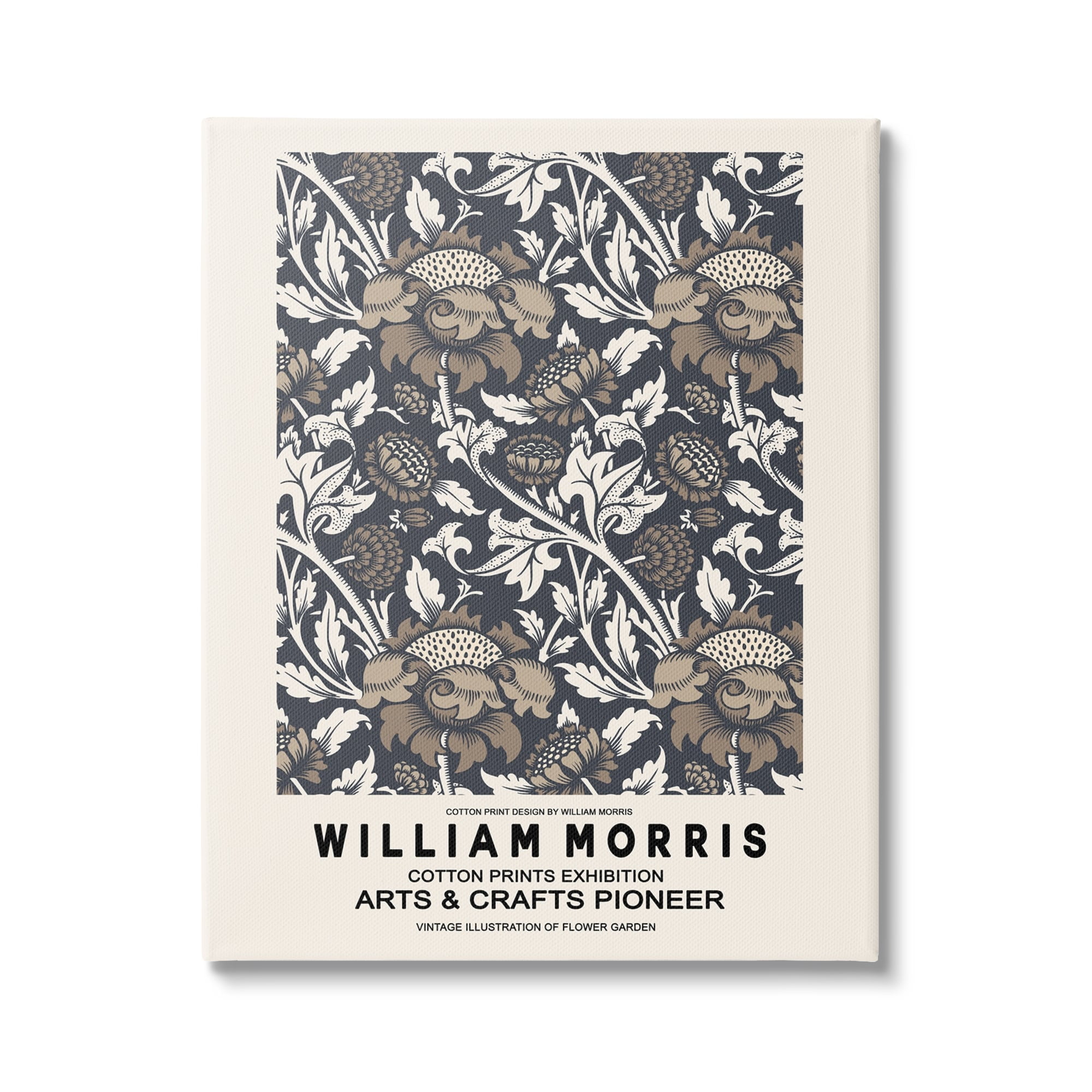 Stupell Industries Neutral Tones Detailed Brown Botanicals Flowers Design Canvas Wall Art, 30 x 40, Design by Ros Ruseva
