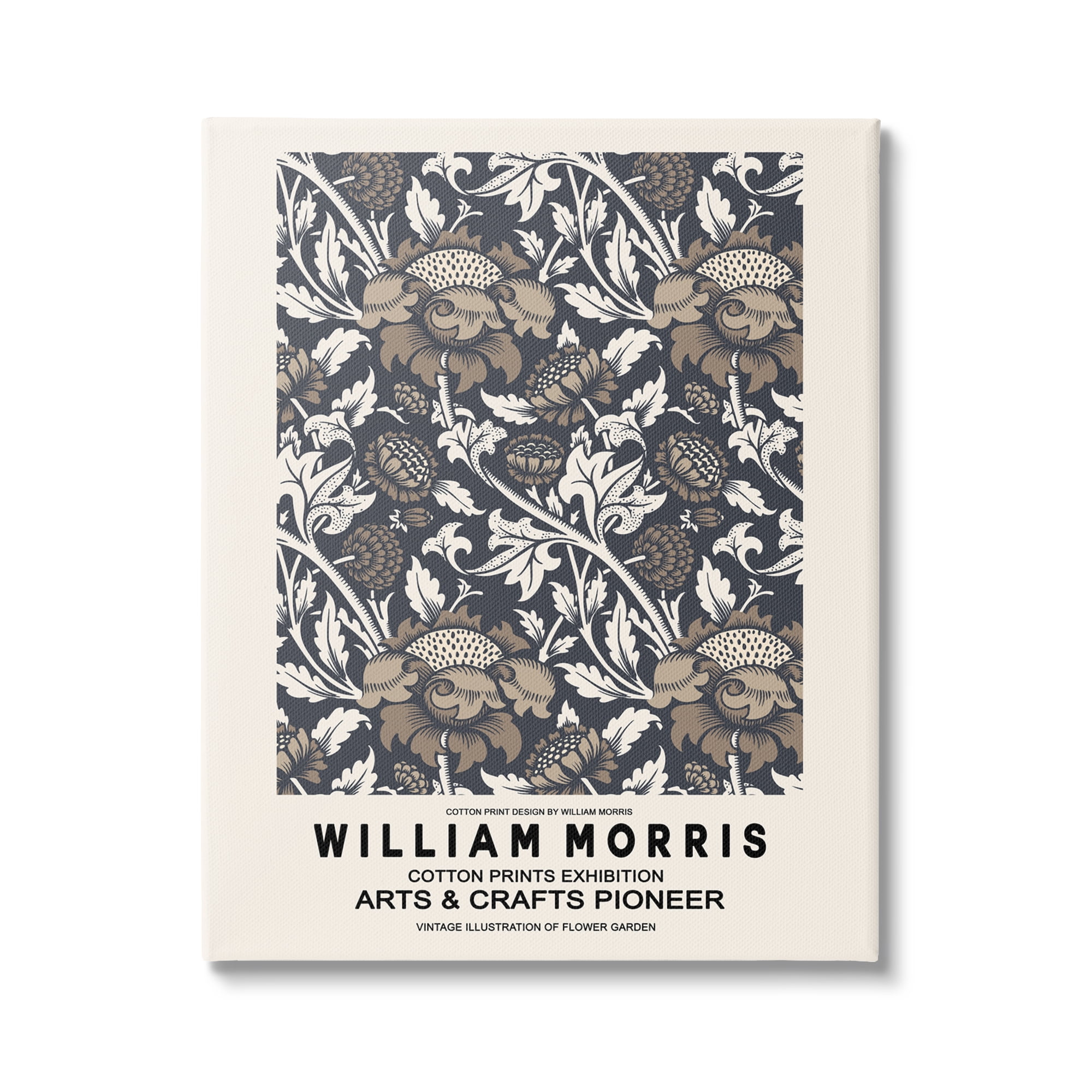 Stupell Industries Neutral Tones Detailed Brown Botanicals Flowers Design Canvas Wall Art, 36 x 48, Design by Ros Ruseva