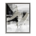thumbnail image 1 of Stupell Industries Neutral Urban Complex Abstract Painting Gray Floater Framed Canvas Art Print Wall Art, 25 x 31, 1 of 10