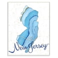 thumbnail image 1 of Stupell Industries New Jersey Agate Blue US State Design Wall Plaque by Ziwei Li, 1 of 5