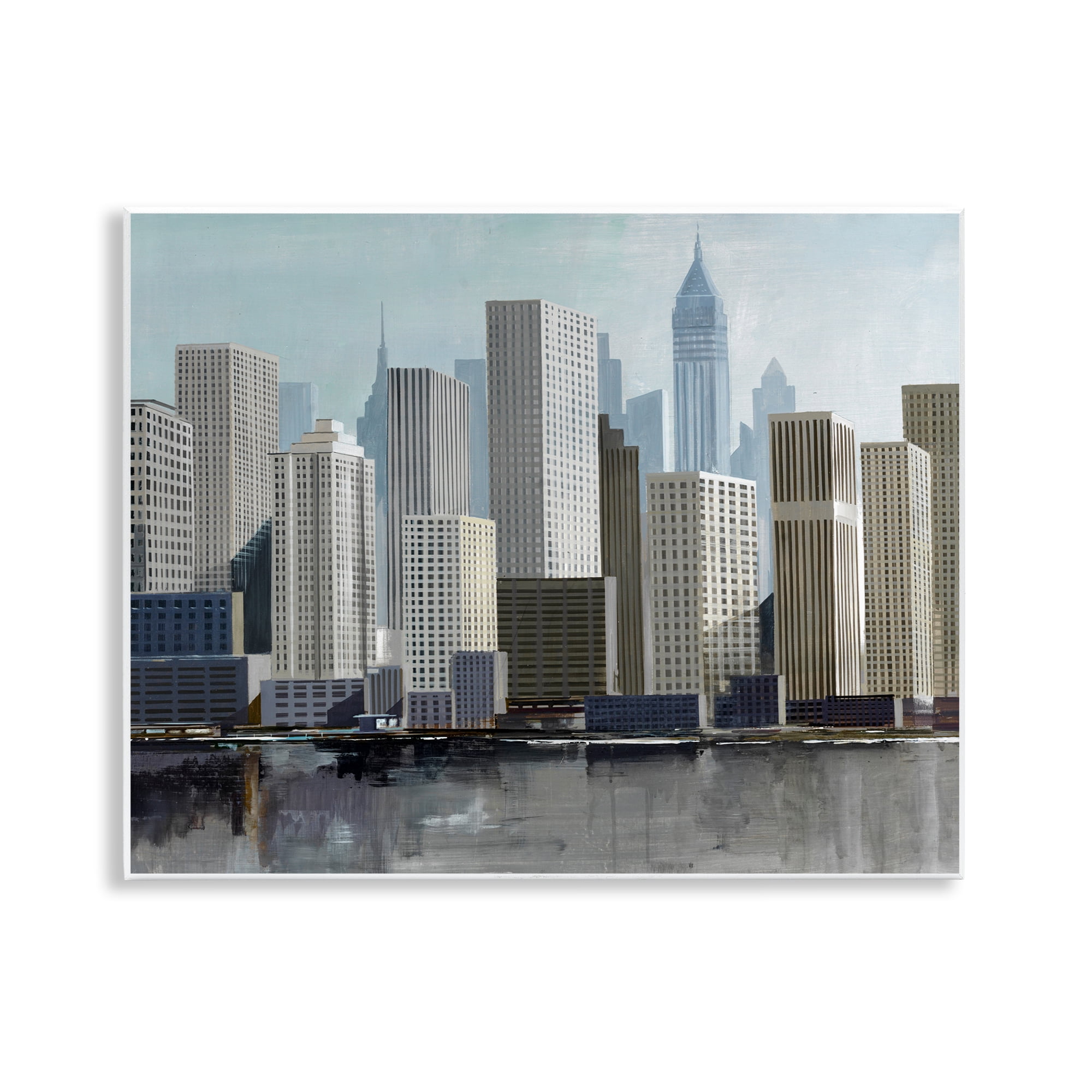 Stupell Industries New York City Sans Bridge Wall Plaque Art, design by Lorenzo Collective