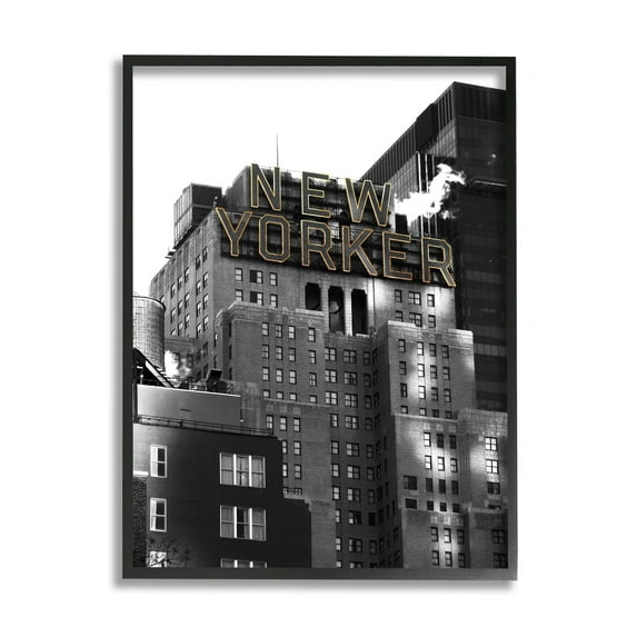 Stupell Industries New York Urban City Building Modern Architecture Photography, 16 x 20, Design by Ziwei Li
