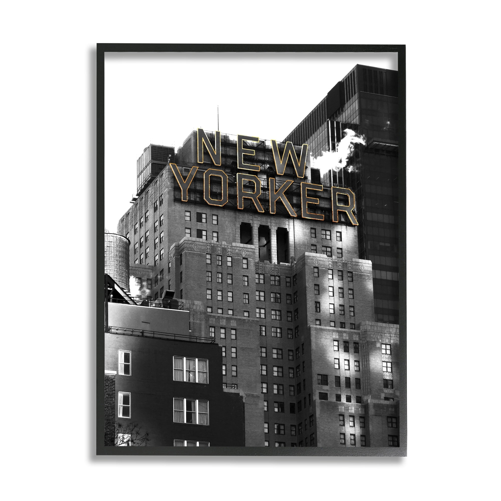Stupell Industries New York Urban City Building Modern Architecture Photography, 24 x 30, Design by Ziwei Li