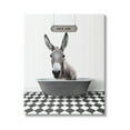 thumbnail image 1 of Stupell Industries Nice A** Funny Donkey Animals & Insects Painting Gallery Wrapped Canvas Print Wall Art, 16 x 20, 1 of 8
