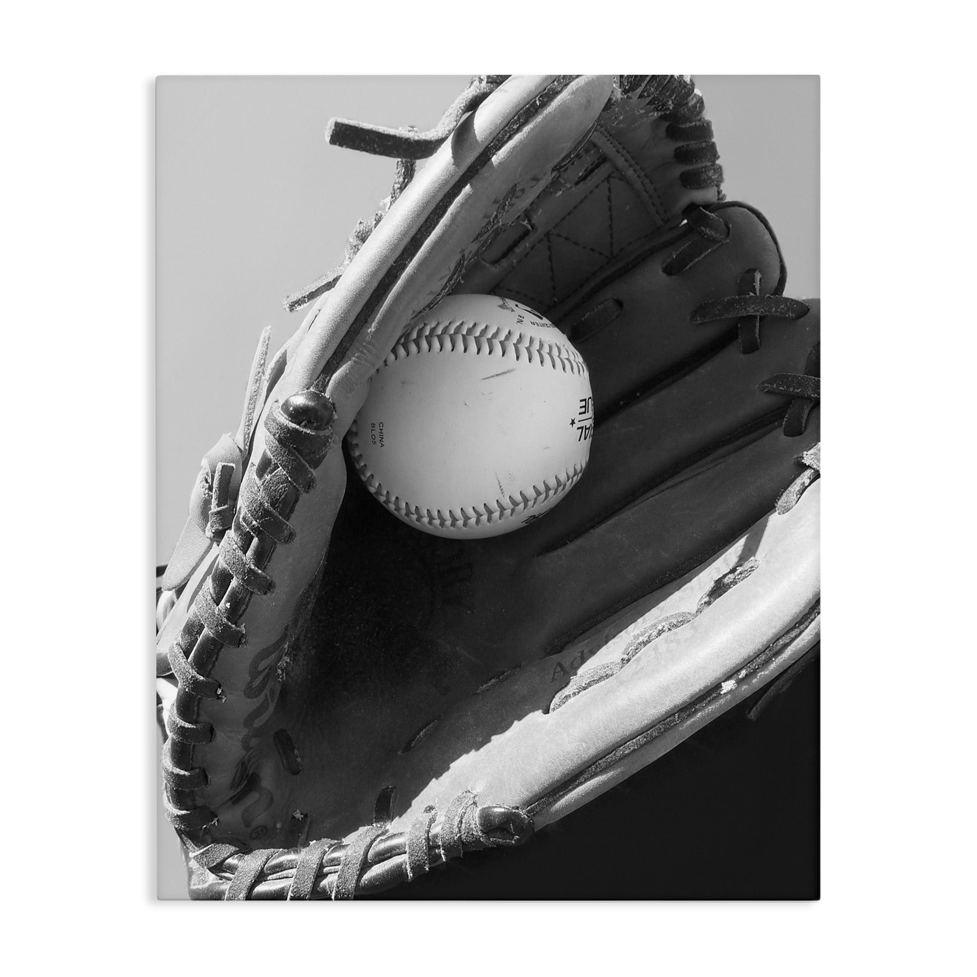Stupell Industries Nice Catch Baseball Canvas Wall Art, design by Marcus Prime