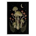 thumbnail image 1 of Stupell Industries Night Mushrooms & Ferns Botanical & Floral Painting Unframed Art Print Wall Art, 13 x 19, 1 of 7