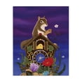 thumbnail image 1 of Stupell Industries Eclectic Nighttime Snack Squirrel Canvas Art, 16 x 20, by Gina Matarazzo, 1 of 8
