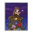thumbnail image 1 of Stupell Industries Eclectic Nighttime Snack Squirrel Gray Framed Giclee Art, 11 x 14, by Gina Matarazzo, 1 of 8
