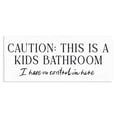 thumbnail image 1 of Stupell Industries Farmhouse No Control Kid's Bathroom Canvas Art, 40 x 17, by Lettered and Lined, 1 of 8