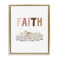 thumbnail image 1 of Stupell Industries Scandinavian Noah's Ark Faith Gold Floating Frame Canvas Art, 25 x 31, by Tara Moss, 1 of 8