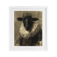 thumbnail image 1 of Stupell Industries Traditional Noble Ram Portrait White Framed Print Under Glass, 13 x 16, by Svetlana Aleynikova, 1 of 8