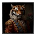 thumbnail image 1 of Stupell Industries Traditional Noble Tiger Transformation Black Framed Giclee Art, 17 x 17, by Lazar Studio, 1 of 8