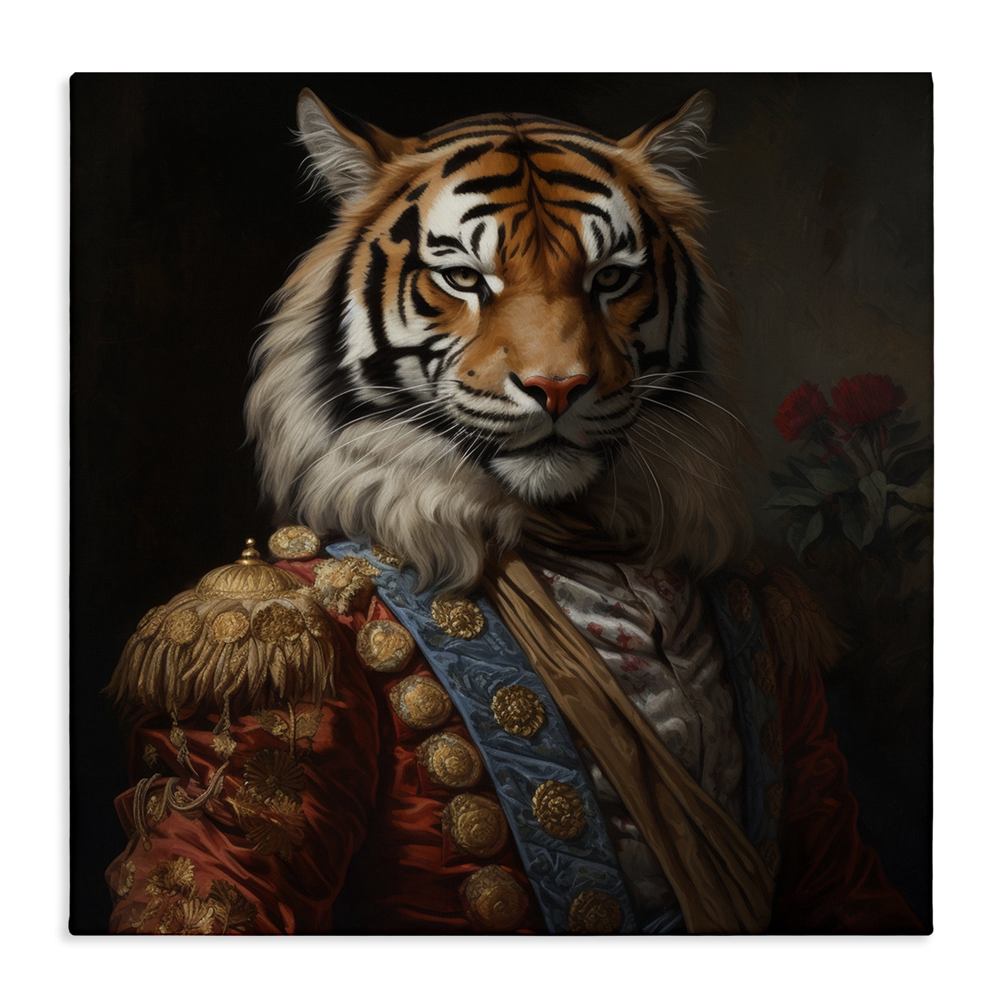 Stupell Industries Noble Tiger Transformation Canvas Wall Art, design by Lazar Studio