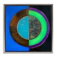 thumbnail image 1 of Stupell Industries Modern Nocturnal Circle Symmetry Gray Floating Frame Canvas Art, 18 x 18, by Matthew Finger, 1 of 8