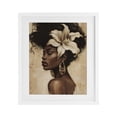 thumbnail image 1 of Stupell Industries Transitional Nocturne In Ivory White Framed Print Under Glass, 17 x 21, by Svetlana Aleynikova, 1 of 8