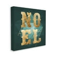 thumbnail image 1 of Stupell Industries Noel Glam Christmas Typography Green Geometric Shapes Holiday Painting Gallery Wrapped Canvas Print Wall Art, 36 x 36, 1 of 6