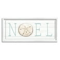 thumbnail image 1 of Stupell Industries Noel Holiday Sand Dollar Sign Graphic Art White Framed Art Print Wall Art, Design by Elizabeth Tyndall, 1 of 7