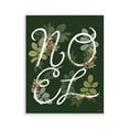 thumbnail image 1 of Stupell Industries Noel with Modern Botanicals Wall Plaque Art design by House Fenway, 14 x 11, 1 of 7