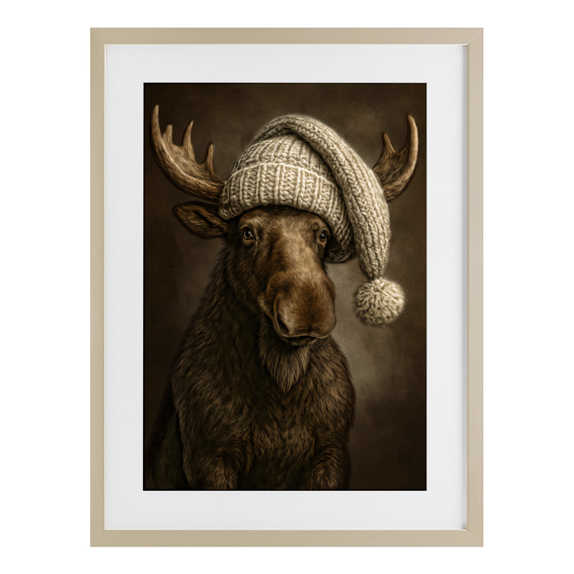 Stupell Industries Northwood Gentle Giant Birch Framed Print Under Glass, design by Kelley Parker