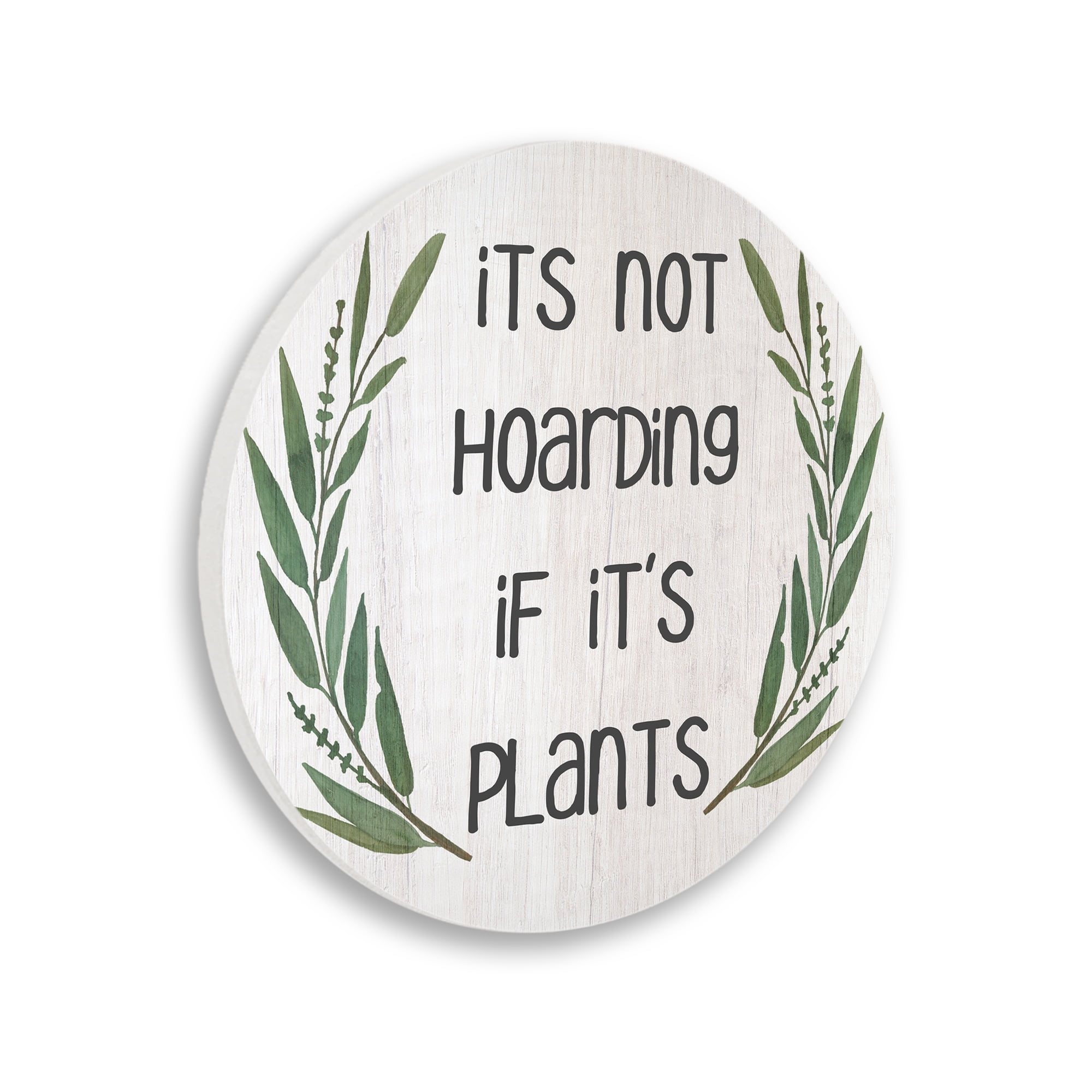 Stupell Industries Not Hoarding Plants Plants & Flowers Painting Unframed Art Print Wall Art, 12 x 12