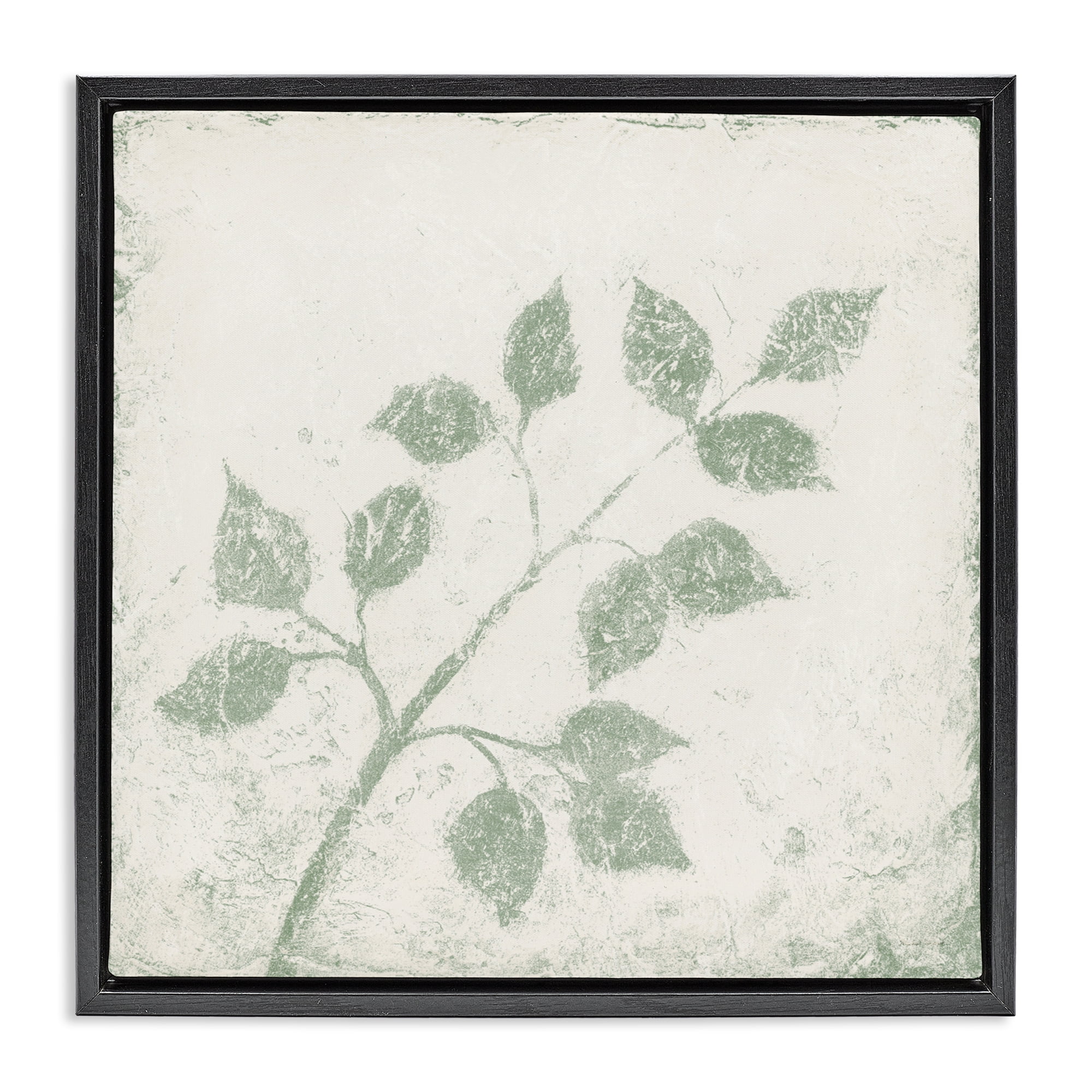 Stupell Industries November Leaves Tree Branches Black Framed Floater Canvas Wall Art, design by Michael Marcon