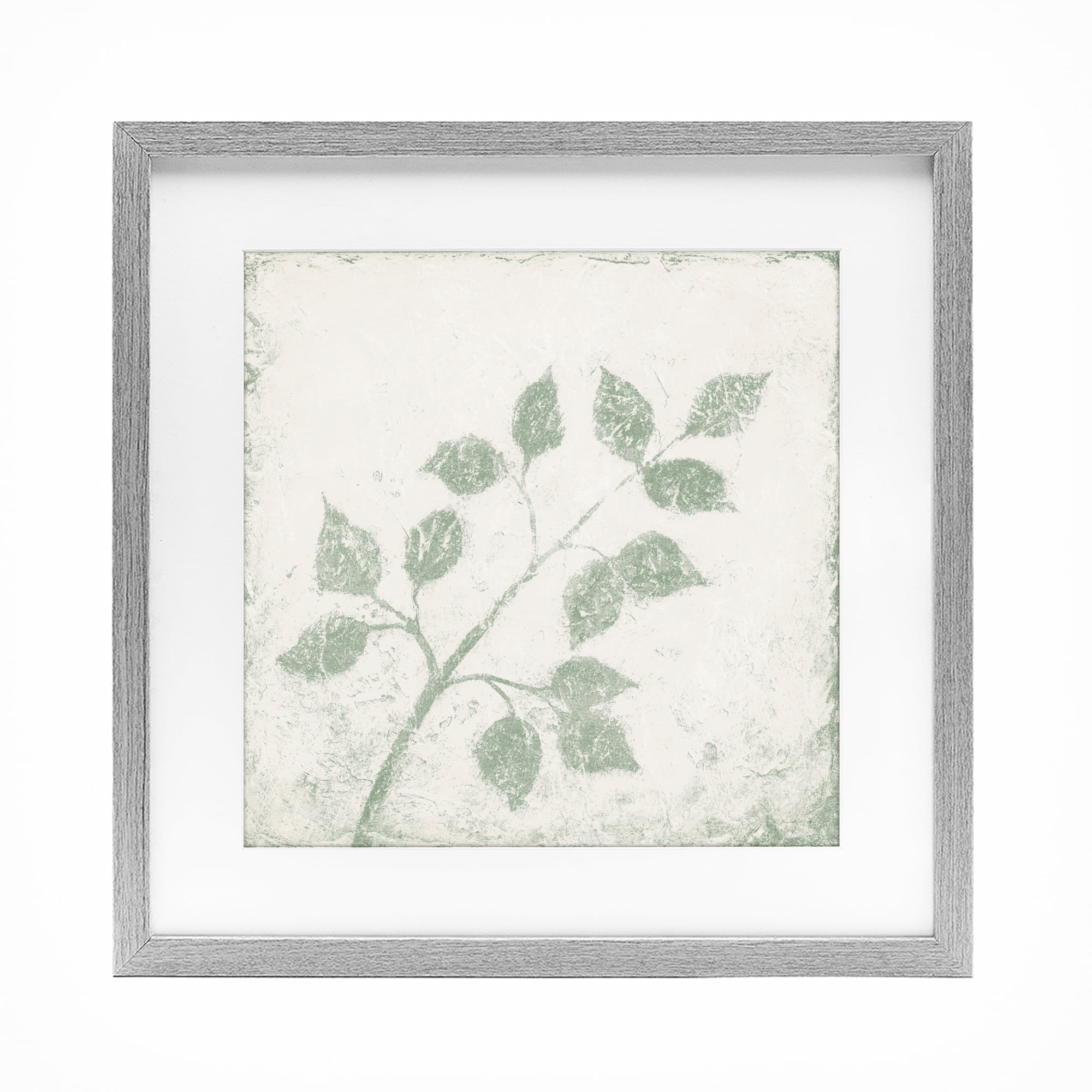 Stupell Industries November Leaves Tree Branches Gray Framed Print Under Glass, design by Michael Marcon