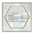 Stupell Industries Nurse Professional Definition Typography Painting