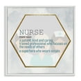 thumbnail image 1 of Stupell Industries Nurse Professional Definition Typography Painting White Framed Art Print Wall Art, 24 x 24, 1 of 9