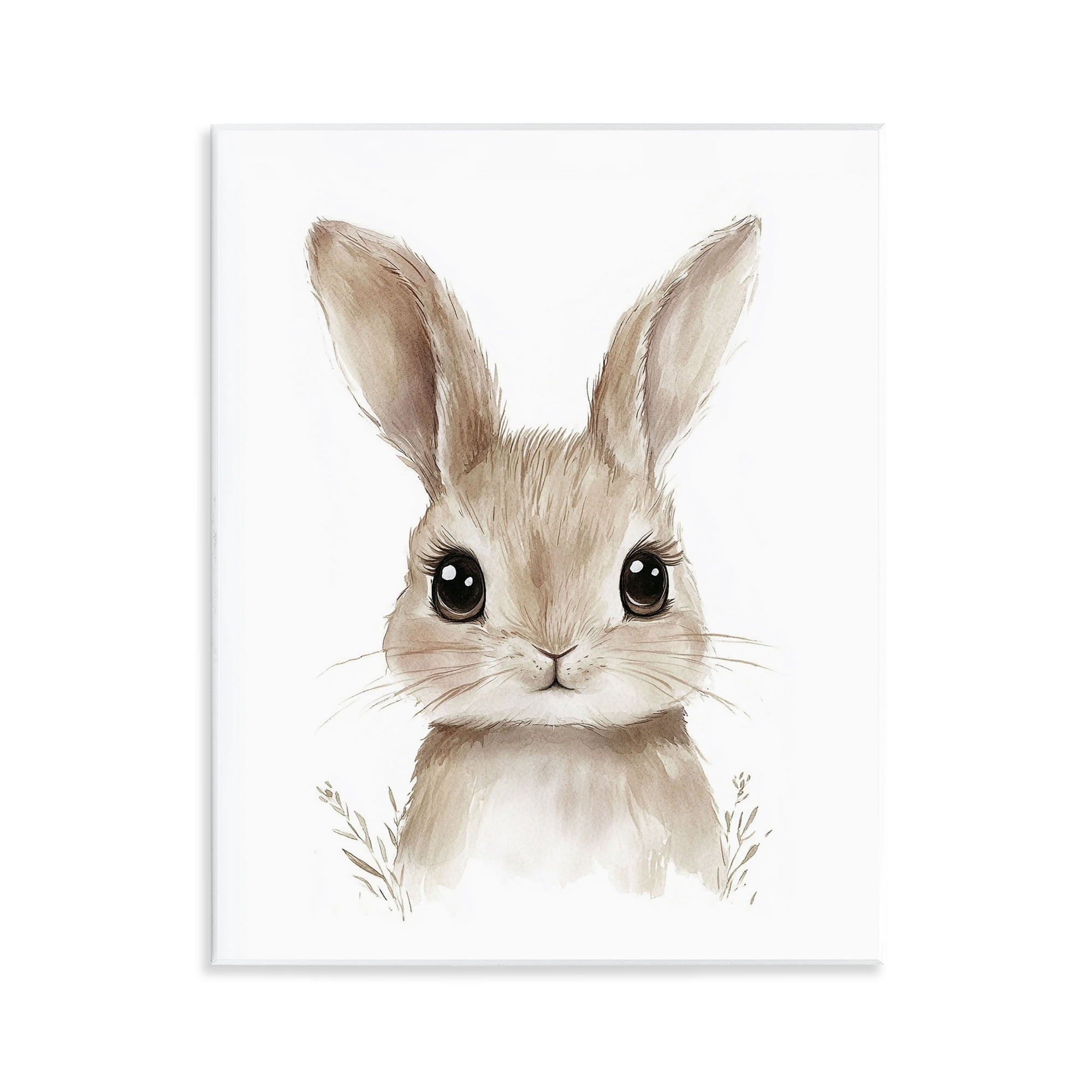 Stupell Industries Nursery Babies Bunny Wall Plaque Art, design by Ramona Murdock