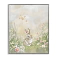 thumbnail image 1 of Stupell Industries Cottage Nursery Bunny in Meadow Gray Framed Giclee Art, 11 x 14, by Arlington Prints, 1 of 8